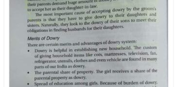 The picture of the book telling the eligibility of dowry went viral on social media, users are fiercely protesting