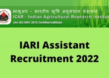 Bumper recruitment in ICAR and IARI, apply like this