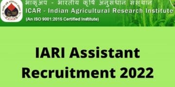 Bumper recruitment in ICAR and IARI, apply like this