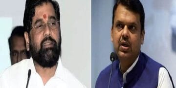 Shiv Sena tussle Shinde and Fadnavis meet Shah in Vadodara to discuss strategy