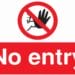 NO ENTRY