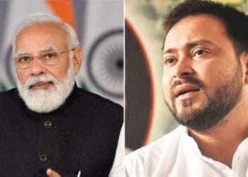 Tejashwi-, Modi