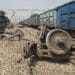 Kanpur Goods Train Derailed