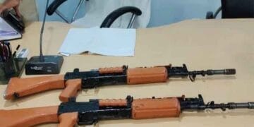 CRPF Camp Insas Rifle Theft