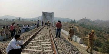 Oda Rail Bridge Blast