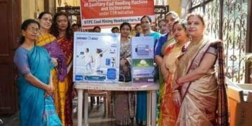 Ranchi Sanitary Pads Distribution