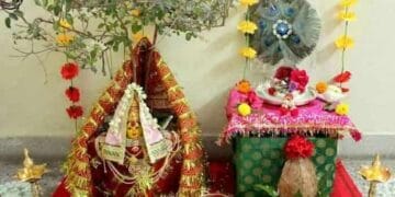 Tulsi and Shaligram ji's marriage