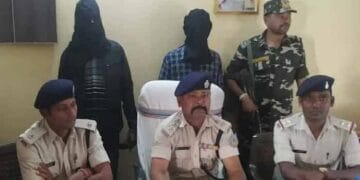 two naxalites arrested