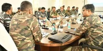 CRPF IG holds meeting