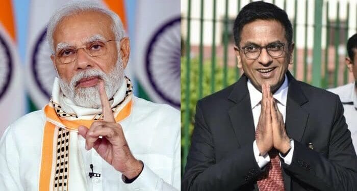 DY Chandrachud Modi