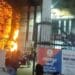 Fire broke Lalpur police station