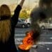 Iran female protesters