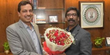 Ajay Kumar met Hemant Soren