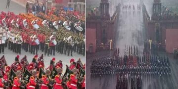 Beating Retreat ceremony