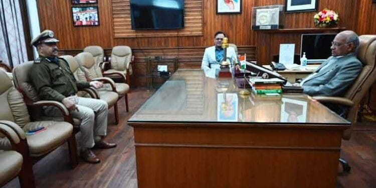 DGP met Governor Ramesh Bais