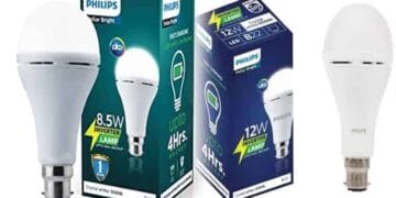 Rechargeable LED bulb