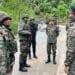 Lt Gen Upendra Dwivedi visits the spot