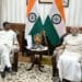 Arjun Munda met Governor CP Radhakrishnan