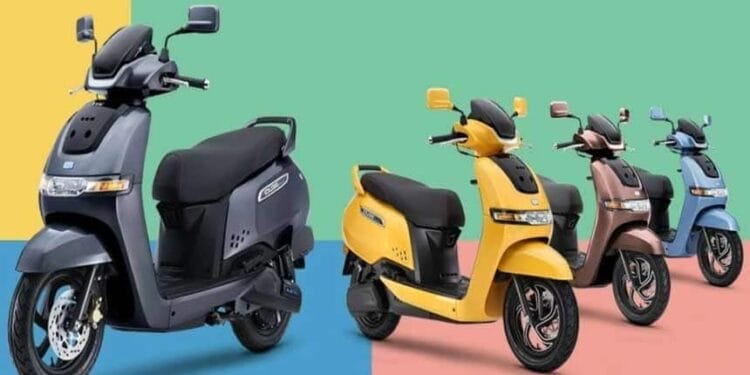 TVS iQube electric scooter