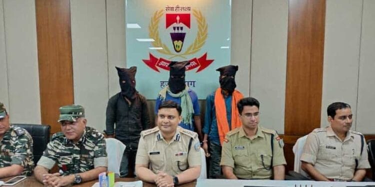 Three TSPC militants arrested