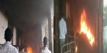 fire broke out in Bihar's DMCH