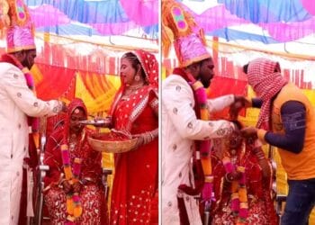 lover reached the mandap and filled the demand