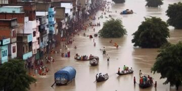 Floods wreak havoc in 16 districts of Bihar, more than 16 lakh people affected