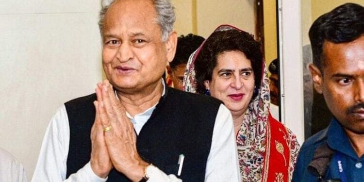 Ashok Gehlot claimed Congress government in Haryana and Jammu-Kashmir