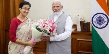 Atishi met PM Modi