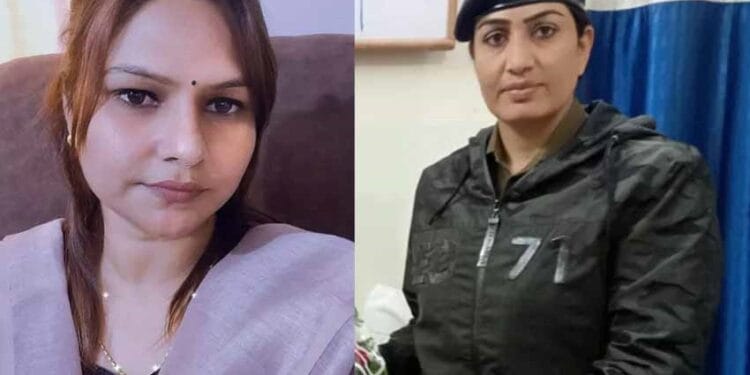 BDO Savita Singh and police station in-charge Shahina Parveen