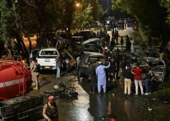 Three people including two foreign nationals killed in explosion near Karachi airport