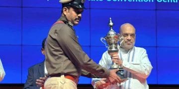 Amit Shah Honored Nemiaghat Police station