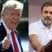 Rahul Gandhi congratulated Trump