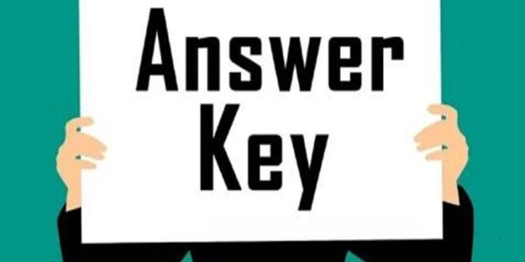 Answer Key