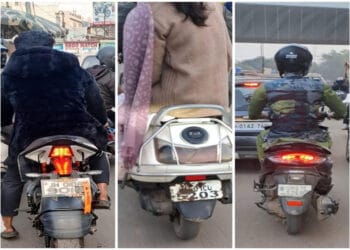 Erased Number Plate Vehicles in Ranchi