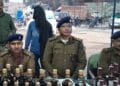 Liquor recovered in Dumka