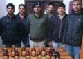 One arrested with liquor